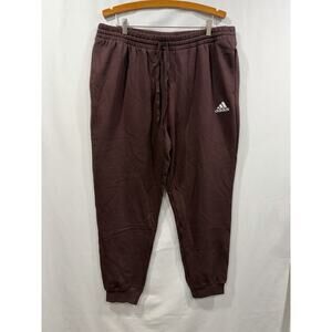 Adidas Brown Regular Fit Tapered Leg Feel Cozy Pant 2XLT